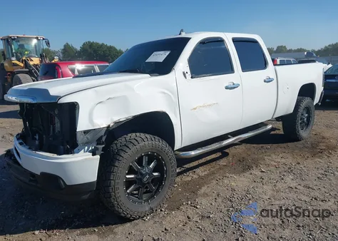 2013 GMC Sierra 2500Hd Denali из США, поврежденный, VIN 1GT125E8XDF144667